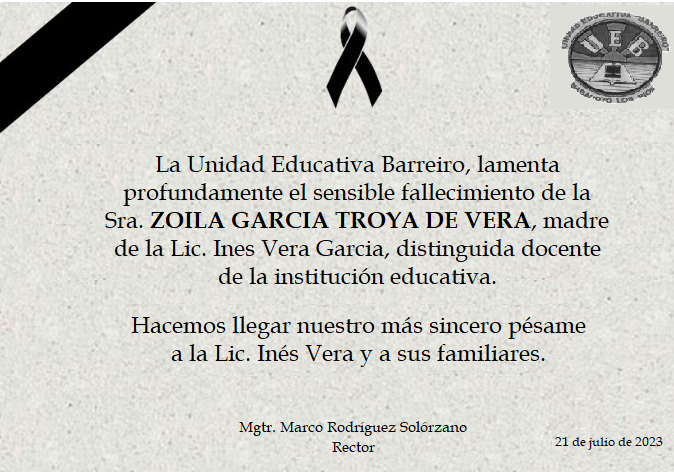 Condolencia