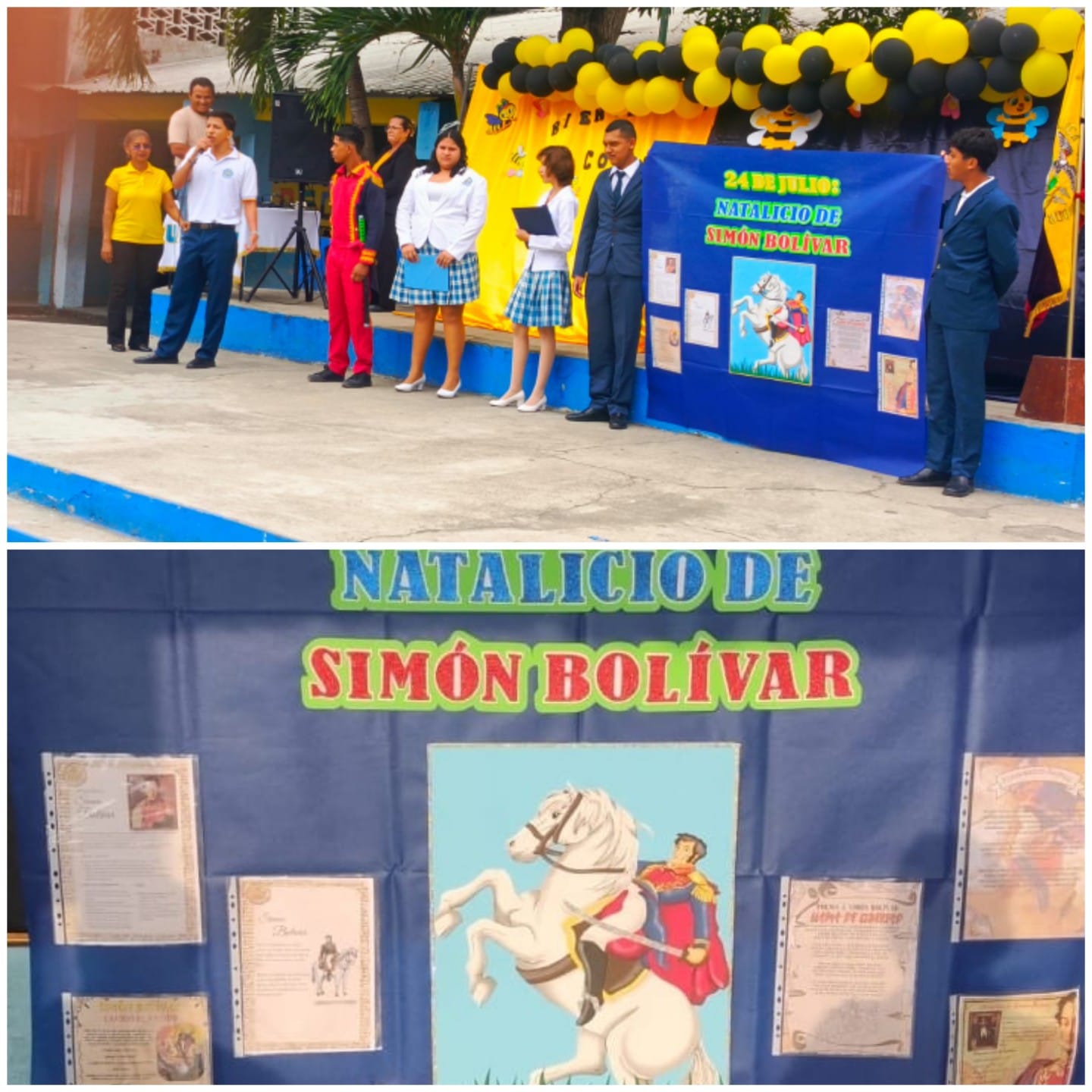 LUNES CÍVICO: NATALICIO DE SIMÓN BOLÍVAR 
