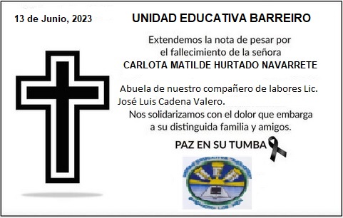 CONDOLENCIA